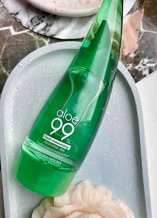 Гель алое алое holika holika для тела косметика увлажняющий