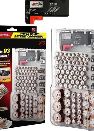 Органайзер для батареек   коробка для хранения and584