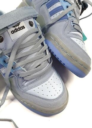 Кроссовки adidas forum × bad bunny blue