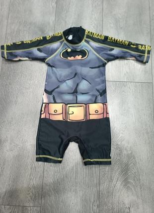 Купальний костюм з бетменом batman бетмен в ідеальному стані на вік 1- 1.5 роки