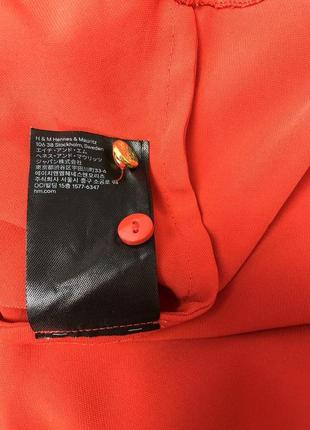 Шикарное платье с поясом оранжевого цвета7 фото