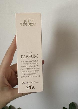 Жіночий парфум juicy infusion 30 ml від zara