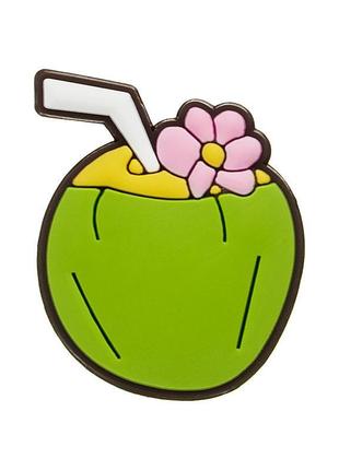 Джибітси для кроксів 0185 «кокос» 1 шт.