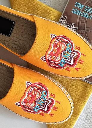 Женские эспадрильи в стиле kenzo. размер: 35, 40