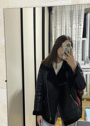 Жіноча дублянка авіатор