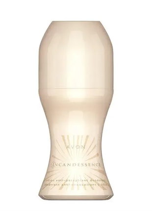 Дезодорант парфумований з кульковим аплікатором incandessence avon, 50ml