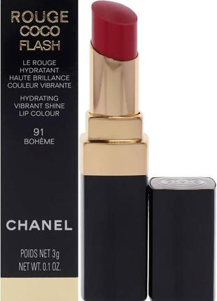 Губна помада chanel rouge coco flash 91 boheme
