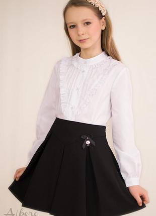 Юбка альберо 3009b черная размеры 140-146