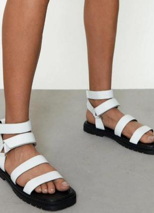 Натуральные кожаные сандалии nasty gal босоножки кожаные сандалии кожа натуральная гладиаторы