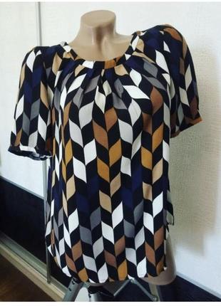 Блуза с принтом boden