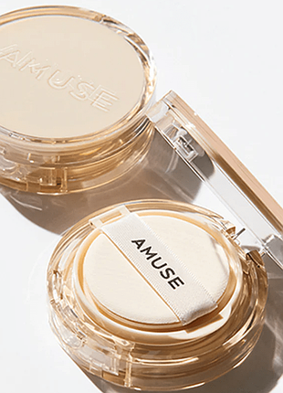 Тональный гелевый кушон amuse dew jelly vegan cushion spf 38 pa+++
тон  1.5 clear!