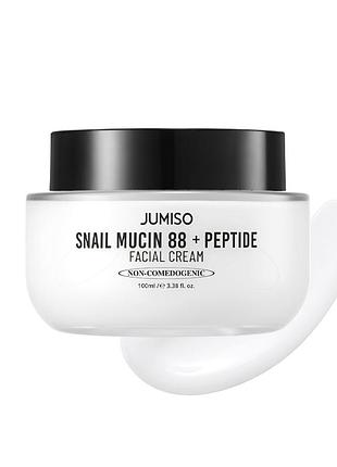 Крем з муцином равлика і пептидами jumiso - snail mucin 88 + peptide cream - 100ml