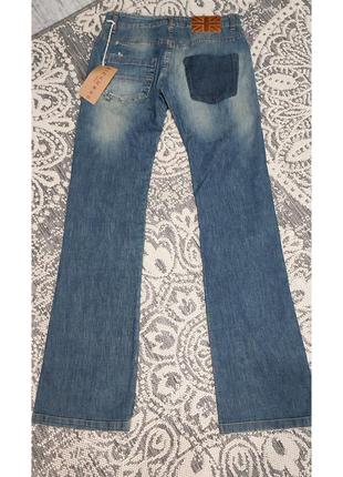 Італія фірмові  джинси кльош палаццо брюки штани2 фото