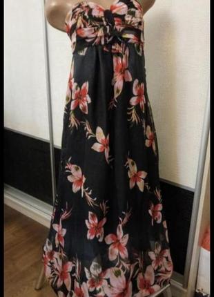 Длинное вечернее платье макси stella