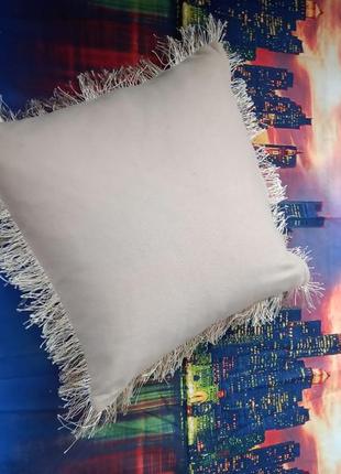 Дивані подушечки ручної роботи пухові пір'яні маленькі пухо-пір'яні + наволочка в подарунок3 фото