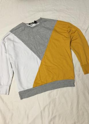 Світшот new look гарний різнобарвний кофта