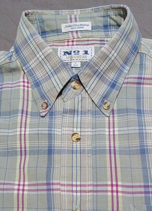 Воротник 42 см for kappahi no1 mens wear size l 41-42 тенниска в клетку