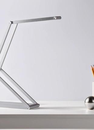 Led лампа багатофункціональна настільна 5 вт 3000k a+++ алюмінієва для дому та офісу