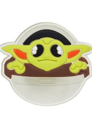 Джибітси для кроксів ln004 неонові, світяться в темряві