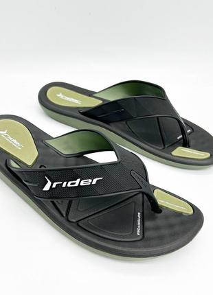 В'єтнамки/сланці rider 41(р) чорний гума 0-2-2-11315