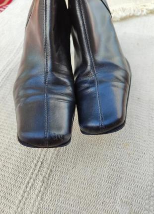 Демисезонные полусапожки, ботинки с квадратным носком, ботильоны, сапоги