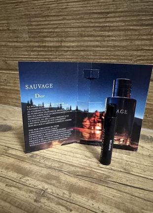 Dior sauvage parfum парфюмы пробник оригинал