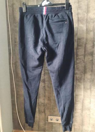 Синие спортивные мужские брюки Tommy hilfiger3 фото