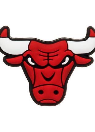 Джибитсы для кроксов 5077 «chicago bulls» 1 шт.