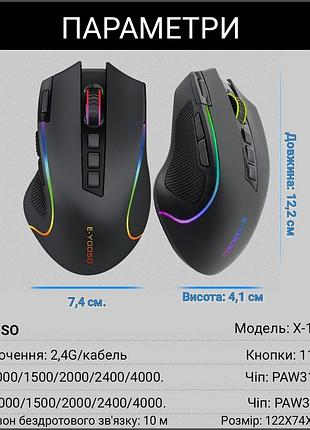 Игровая мышка e-yooso 9