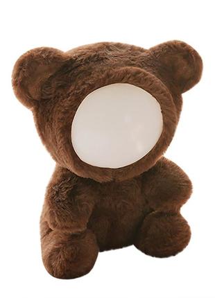 Іграшка-лампа led у формі ведмедика або зайця з bluetooth нічник-колонка6 фото
