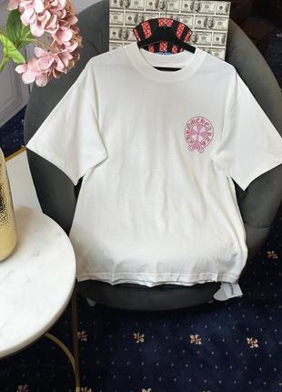 Футболка в стиле chrome hearts люкс