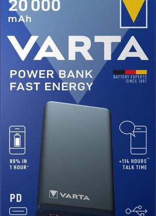 Varta power bank fast energy 20000 mah