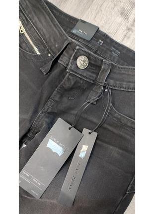 Фирменные стильные джинсы брюки брючины скинни узкие укороченные3 фото