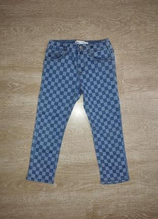 Суперовые джинсы от zara для девочки 3-4 лет