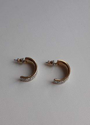 Сережки з кристалами marks spencer 2