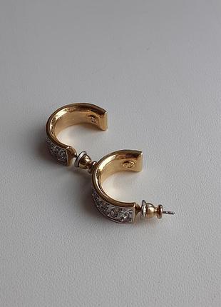 Сережки з кристалами marks spencer 3