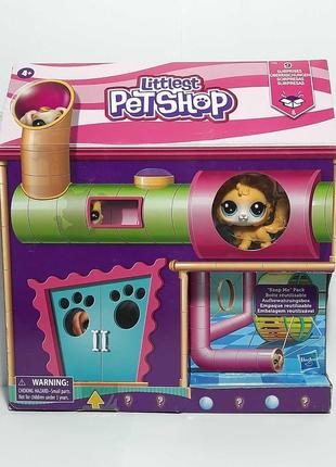 Littlest pet shop lps лпс пет шоп ігровий набір будиночок з кошеня1 фото