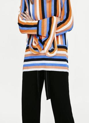 Кофта zara у смужку