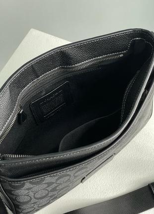 Мужская кожаная сумка люкс качества в брендовом стиле6 фото