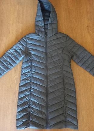 Легкое пальто пуховик primark 12/40/48/l мянма.