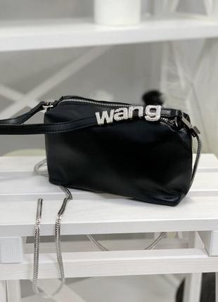 Сумка wang зі стразами