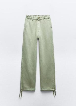 Жіночі джинси джогери zara іспанія р-ри s, m, xl