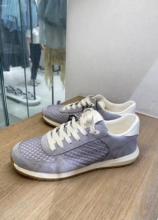 Zara -60% кроссы беговые серые 37, 38, 39р