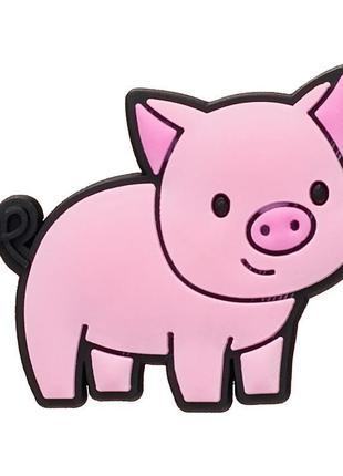 Джибітси для кроксів 1042 «поросятко» 1 шт.