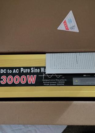 Инвертора 12->220 чистий синус у наявності