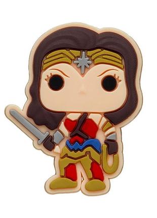 Джибитсы для кроксов md068 «чудо-женщина» 1 шт.