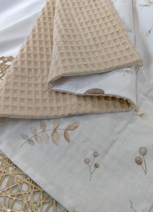 Хлопковые детские пледы, вафельные 0966171)