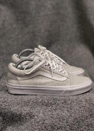 Кеды vans old skool оригинал кроссовки серые, унисекс