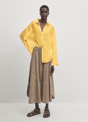 Сорочка massimo, нова, 100% льон