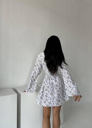 Корсетное платье мини 🌸3 фото